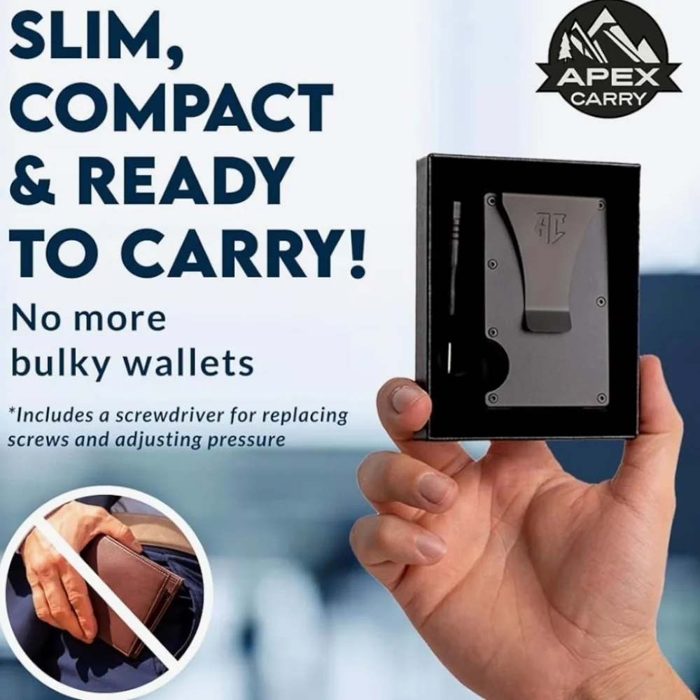 Men's Minimalist Credit Card Holder